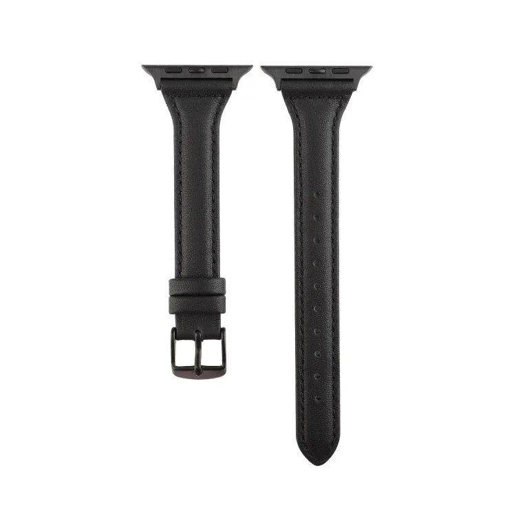크레이지 호스 텍스처 천연 가죽 스트랩, 애플 워치 시리즈 7 41mm / 6 & SE & 5 & 4 40mm / 3 & 2 & 1 38mm용, 애플 워치 시리즈 8&7 41mm / SE 2&6&SE&5&4 40mm / 3&2&1 38mm용