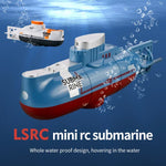 LSRC 미니 USB 충전 원격 제어 잠수함 어린이 장난감