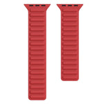 실리콘 자석 체인 시계줄, Apple Watch 시리즈 6 & SE & 5 & 4 40mm / 3 & 2 & 1 38mm용, Apple Watch 시리즈 7 41mm / 6 & SE & 5 & 4 40mm / 3 & 2 & 1 38mm용