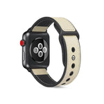 가죽 TPU 시계줄, Apple Watch 시리즈 6 & SE & 5 & 4 40mm / 3 & 2 & 1 38mm용