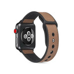 가죽 TPU 시계줄, Apple Watch 시리즈 6 & SE & 5 & 4 44mm / 3 & 2 & 1 42mm용