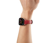 정품 가죽 시계줄, Apple Watch 시리즈 6 & SE & 5 & 4 40mm / 3 & 2 & 1 38mm용, Apple Watch 시리즈 8&7 41mm / SE 2&6&SE&5&4 40mm / 3&2&1 38mm용, Apple Watch 시리즈 7 41mm / 6 & SE & 5 & 4 40mm / 3 & 2 & 1 38mm용