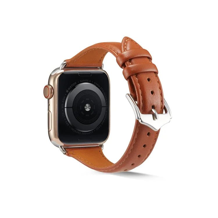 정품 가죽 시계줄, Apple Watch 시리즈 6 & SE & 5 & 4 40mm / 3 & 2 & 1 38mm용, Apple Watch 시리즈 8&7 41mm / SE 2&6&SE&5&4 40mm / 3&2&1 38mm용, Apple Watch 시리즈 7 41mm / 6 & SE & 5 & 4 40mm / 3 & 2 & 1 38mm용