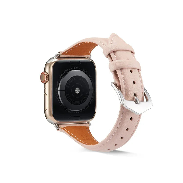 정품 가죽 시계줄, Apple Watch 시리즈 6 & SE & 5 & 4 40mm / 3 & 2 & 1 38mm용, Apple Watch 시리즈 8&7 41mm / SE 2&6&SE&5&4 40mm / 3&2&1 38mm용, Apple Watch 시리즈 7 41mm / 6 & SE & 5 & 4 40mm / 3 & 2 & 1 38mm용