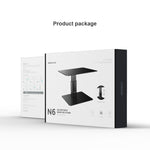 NILLKIN N6 조절식 하이데스크 노트북 모니터 스탠드 홀더, EDA0011511, EDA0011511S