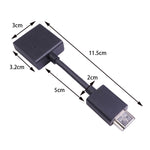 4K HDMI 수-암 회전 금도금 연장선 변환 어댑터