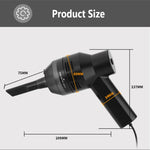 HK-6019D Portable Household Car Handheld Mini USB Vacuum Cleaner Dust Collector Cleaning Tools, HK-6019D