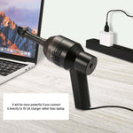 HK-6019D Portable Household Car Handheld Mini USB Vacuum Cleaner Dust Collector Cleaning Tools, HK-6019D