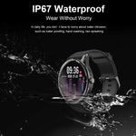 H6 1.28인치 터치 화면 IP67 방수 스마트워치, 블루투스 통화 / 수면 모니터링 / 심박수 모니터링 지원