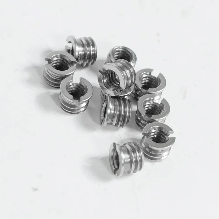 BEXIN LS011 2개 카메라 나사 1/4에서 3/8 변환 나사, LS011