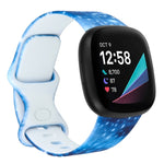 For Fitbit Versa 3 Printing Replacement Strap Watchband, L