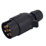 A4060 12V 7Pin EU Plug Socket Wiring Connector Adapter Plug Socket for Trailer, A4060