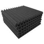 30x30x2.5cm 삼각 홈 스타일 녹음 스튜디오 드럼 비디오룸 방음판 소음 차단 솜, 6개, 10개, 12개, 20개, 24개