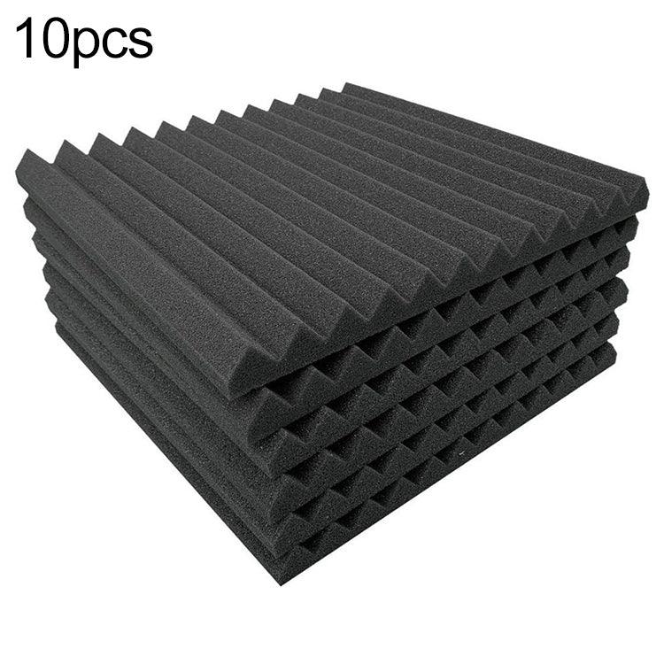 30x30x2.5cm 삼각 홈 스타일 녹음 스튜디오 드럼 비디오룸 방음판 소음 차단 솜, 6개, 10개, 12개, 20개, 24개
