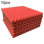 30x30x2.5cm 삼각 홈 스타일 녹음 스튜디오 드럼 비디오룸 방음판 소음 차단 솜, 6개, 10개, 12개, 20개, 24개