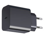 XY PD 25W USB-C / Type-C 단일 포트 삼성 기기용 여행용 고속 충전기, EU 플러그