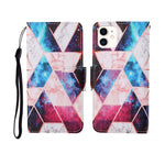 Painted Pattern Horizontal Flip Leathe Case, For iPhone 12 mini, For iPhone 12/12 Pro, For iPhone 12 Pro Max