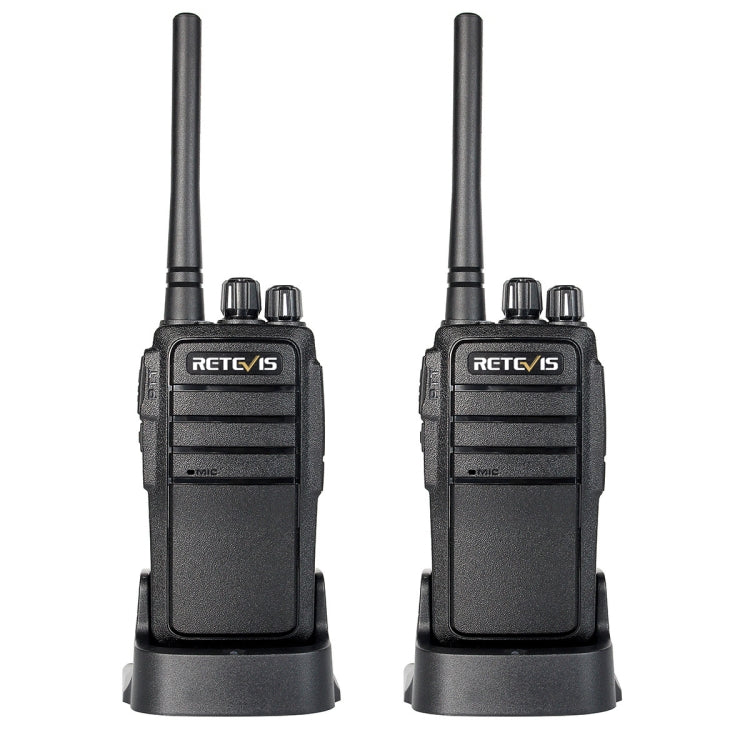 1쌍 RETEVIS RT21 2.5W 미국 주파수 400-480MHz 16채널 휴대용 워키토키, 미국 플러그, RT21 미국 플러그