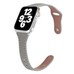 범용 T자형 얇은 역방향 버클 가죽 시계줄, Apple Watch Ultra 49mm / 시리즈 8&7 45mm / SE 2&6&SE&5&4 44mm / 3&2&1 42mm용, Apple Watch 시리즈 8&7 41mm / SE 2&6&SE&5&4 40mm / 3&2&1 38mm용
