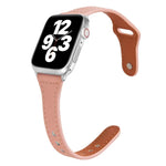 범용 T자형 얇은 역방향 버클 가죽 시계줄, Apple Watch Ultra 49mm / 시리즈 8&7 45mm / SE 2&6&SE&5&4 44mm / 3&2&1 42mm용, Apple Watch 시리즈 8&7 41mm / SE 2&6&SE&5&4 40mm / 3&2&1 38mm용
