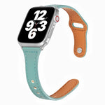범용 T자형 얇은 역방향 버클 가죽 시계줄, Apple Watch Ultra 49mm / 시리즈 8&7 45mm / SE 2&6&SE&5&4 44mm / 3&2&1 42mm용, Apple Watch 시리즈 8&7 41mm / SE 2&6&SE&5&4 40mm / 3&2&1 38mm용
