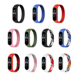For Xiaomi Mi Band 6 / 5 / 4 / 3 / 2 Universal Silicone Elasticity Weave Replacement Strap Watchband, XS 140mm, S 150mm, M 160mm, L 170mm