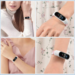 For Xiaomi Mi Band 6 / 5 / 4 / 3 / 2 Universal Silicone Elasticity Weave Replacement Strap Watchband, XS 140mm, S 150mm, M 160mm, L 170mm