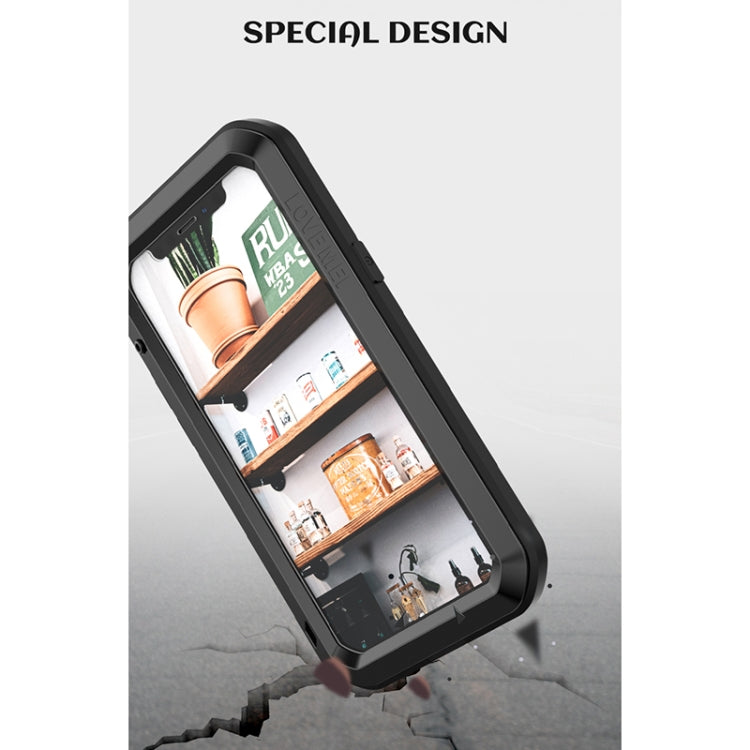 LOVE MEI Metal Shockproof Waterproof Dustproof Protective Case, For iPhone 12 mini, For iPhone 12