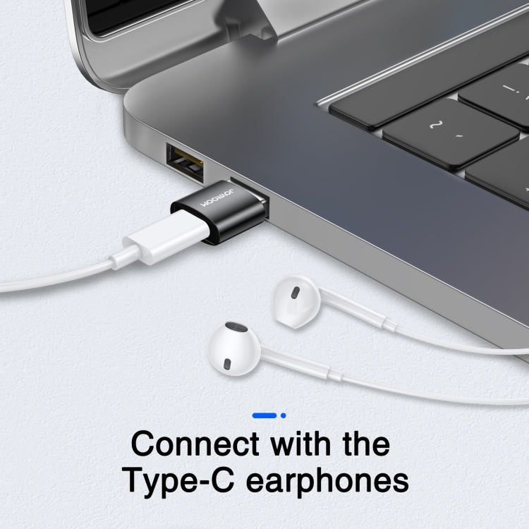 JOYROOM S-H152 3A USB 수컷 to USB-C / 타입-C 암컷 OTG 어댑터, S-H152