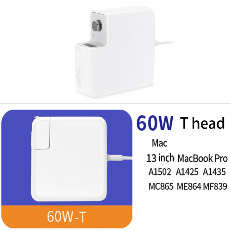 A1435 60W 16.5V 3.65A 5핀 MagSafe 2 전원 어댑터, 맥북용, 케이블 길이: 1.6m, 60W AU 플러그, 60W EU 플러그, 60W UK 플러그