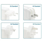 A1436 45W 14.85V 3.05A 5핀 MagSafe 2 전원 어댑터, 맥북용, 케이블 길이: 1.6m, 45W AU 플러그, 45W EU 플러그, 45W UK 플러그