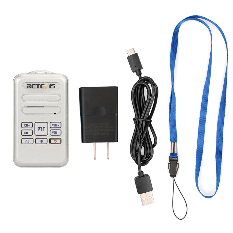 RETEVIS RT20 2W 400-470MHz 16채널 미니 FM 라디오 투웨이 라디오 워키토키, RT20, 미국 플러그, RT20, 유럽 플러그