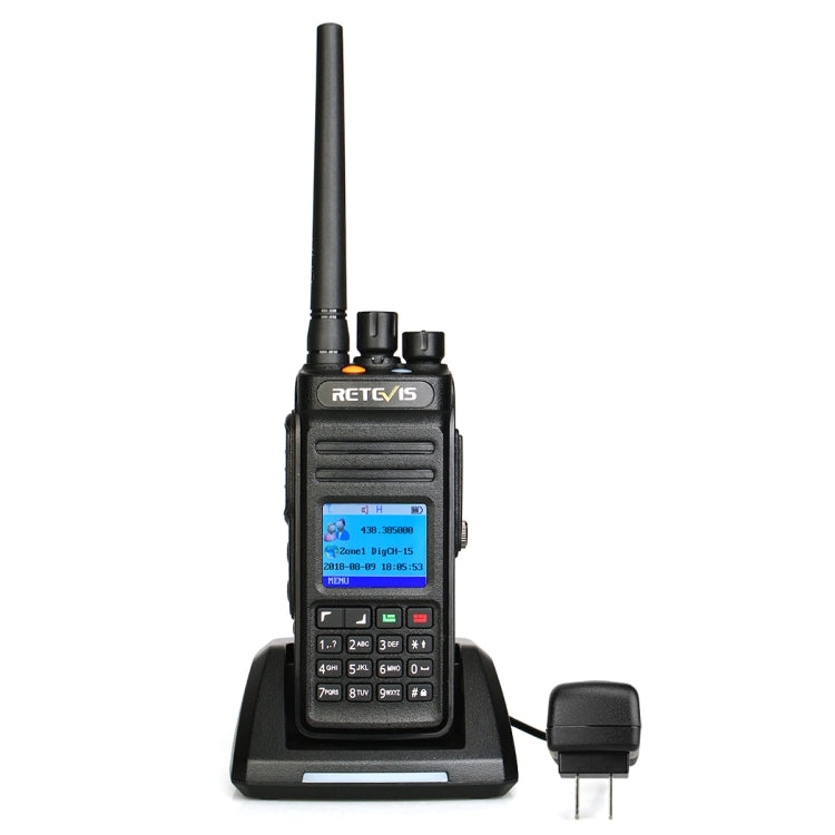 RETEVIS RT83 10W 400-470MHz 1024채널 방수 DMR 디지털 듀얼 타임 투웨이 라디오 워키토키, GPS 버전, RT83, GPS 버전
