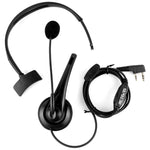 RETEVIS TK 2핀 PTT 헤드폰 마이크 H-777 / RT-5R / RT-5RV / RT-B6용, TK