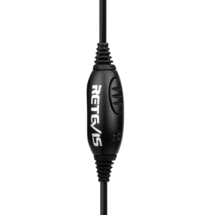 RETEVIS TK 2핀 PTT 헤드폰 마이크 H-777 / RT-5R / RT-5RV / RT-B6용, TK