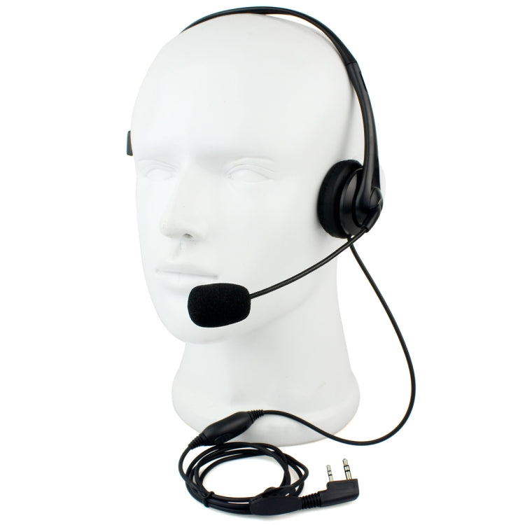 RETEVIS TK 2핀 PTT 헤드폰 마이크 H-777 / RT-5R / RT-5RV / RT-B6용, TK