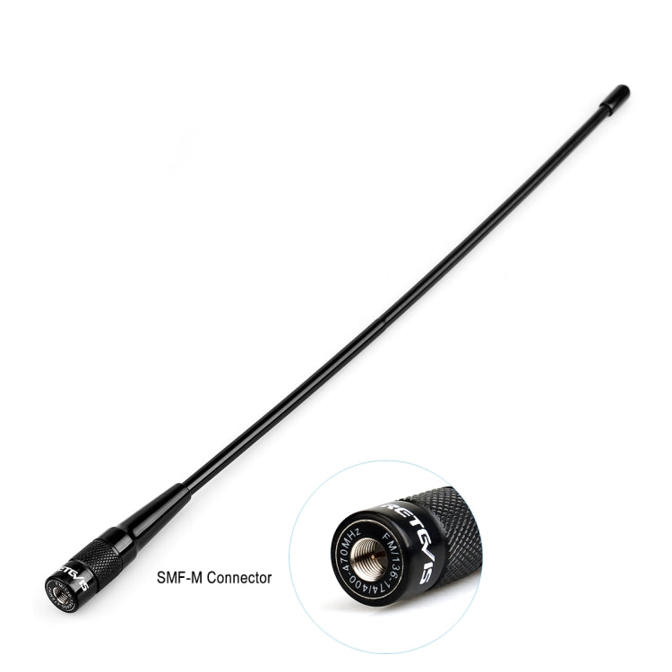 RETEVIS RHD-771 136-174+400-480MHz SMA-M 수컷 듀얼 밴드 안테나 RT1/RT2/RT3 TYT MD-380/UV8000D, RHD-771 SMA-M