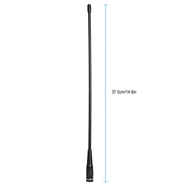 RETEVIS RHD-771 136-174+400-480MHz SMA-M 수컷 듀얼 밴드 안테나 RT1/RT2/RT3 TYT MD-380/UV8000D, RHD-771 SMA-M
