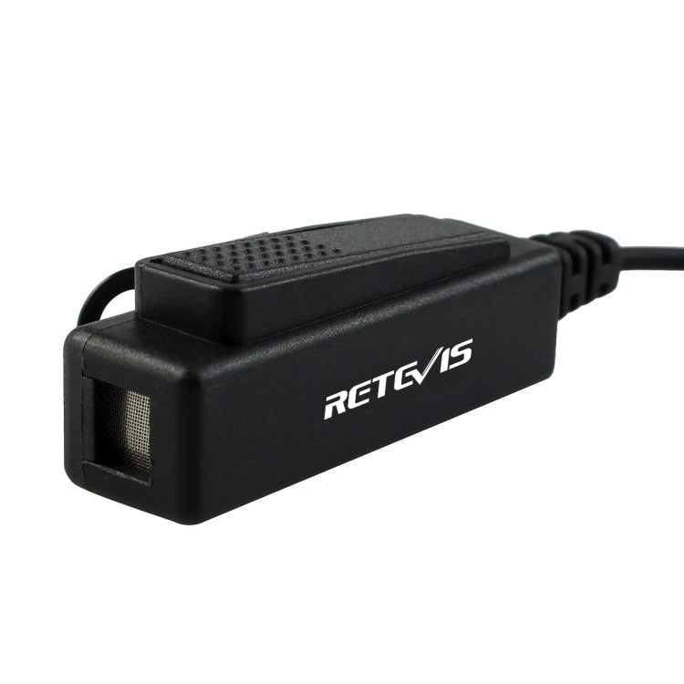 RETEVIS R-1M21 2선 대형 PTT 음향 튜브 이어폰 마이크로폰 모토로라 XPR6000/XPR6550/DP4800/DP4801용, R-1M21