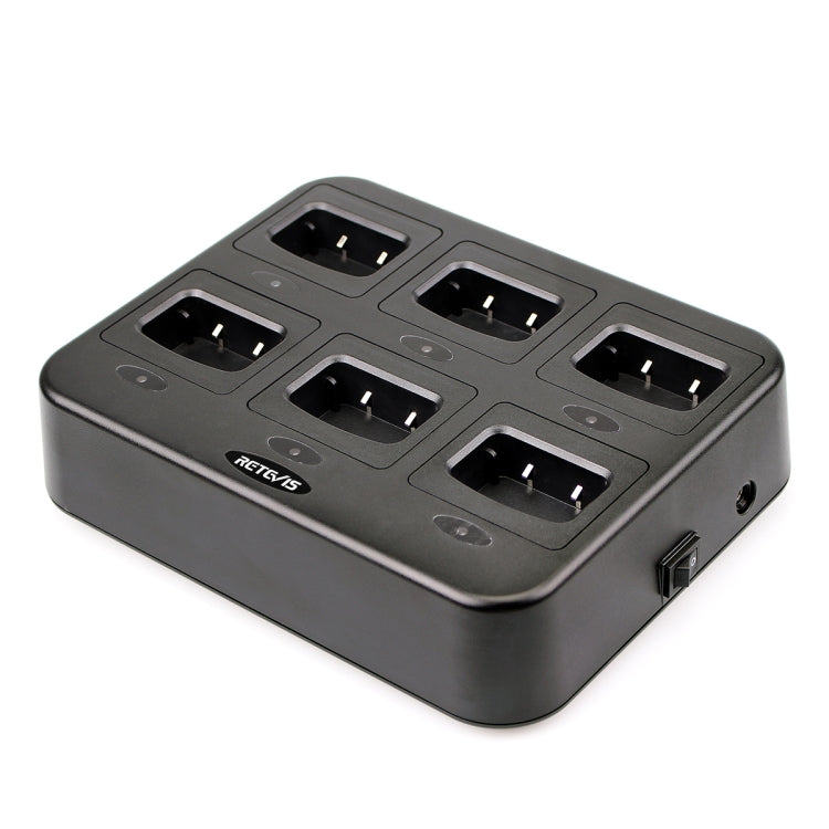 RETEVIS RTC777 6채널 워키토키 충전기 Retevis H777용, RTC777 AU 플러그, RTC777 US 플러그, RTC777 EU 플러그, RTC777 UK 플러그