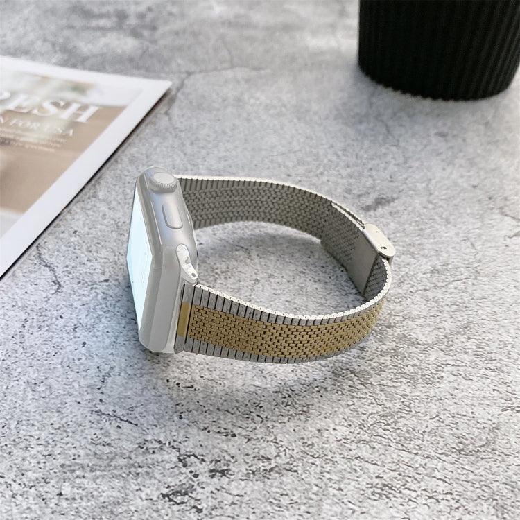 버클 스타일 스틸 교체용 시계줄, 애플 워치 시리즈 7 41mm / & 6 & SE & 5 & 4 40mm용, 애플 워치 시리즈 7 45mm / & 6 & SE & 5 & 4 44mm용