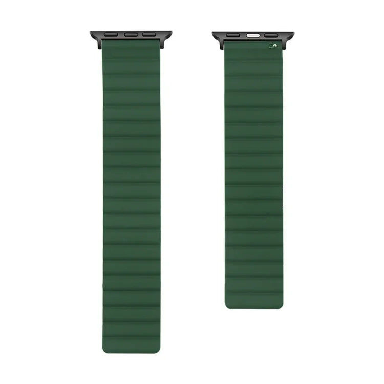 실리콘 자석 교체용 시계줄, 애플 워치 시리즈 7 41mm / & 6 & SE & 5 & 4 40mm용, 애플 워치 시리즈 7 45mm / & 6 & SE & 5 & 4 44mm용