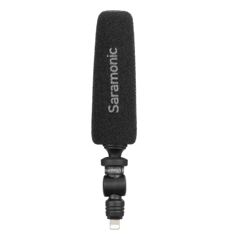 Saramonic SmartMic5 Di 초장거리 단일 지향성 마이크 8핀 인터페이스 장치용, SmartMic5 Di