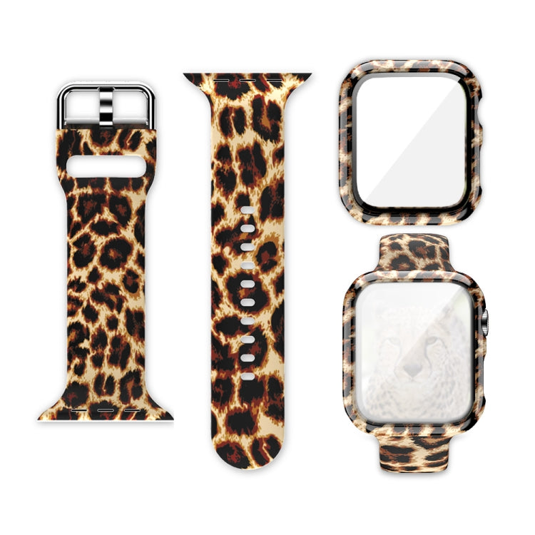 실리콘 인쇄 일체형 교체 시계 케이스 시계줄, Apple Watch 시리즈 6 / 5 / 4 / Watch SE 44mm용, Apple Watch 시리즈 6 / 5 / 4 / Watch SE 40mm용, Apple Watch 시리즈 3 & 2 & 1 42mm용