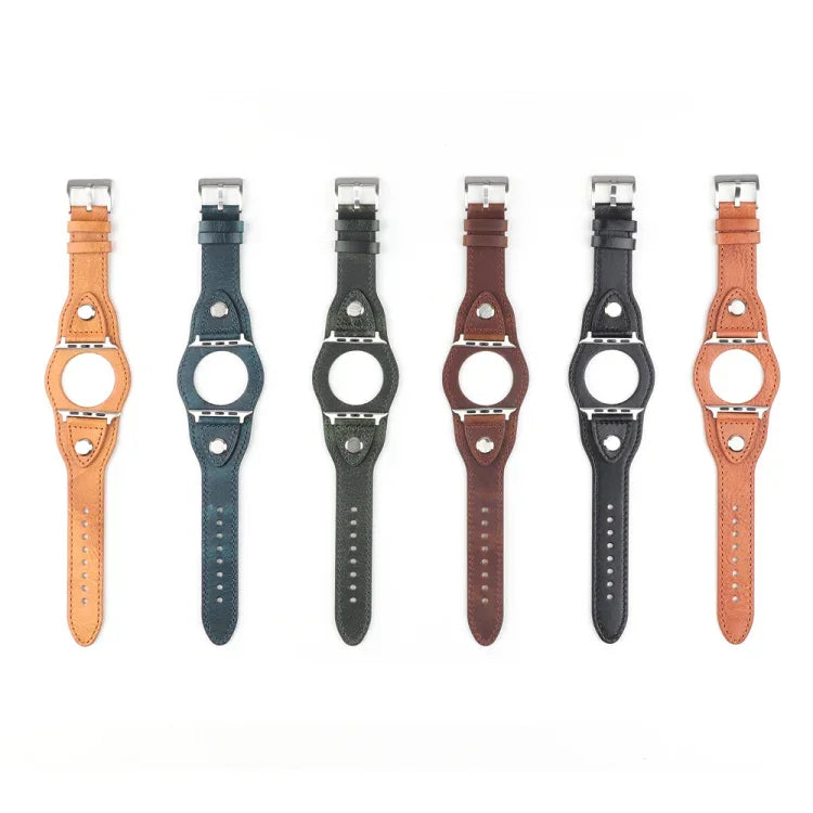 가죽 교체용 스트랩 시계 밴드, Apple Watch 시리즈 7 41mm / & 6 & SE & 5 & 4 40mm용, Apple Watch 시리즈 7 45mm / & 6 & SE & 5 & 4 44mm용