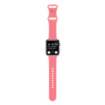 짜임무늬 8자 버클 실리콘 스트랩 시계 밴드, Apple Watch 시리즈 7 45mm / 6 & SE & 5 & 4 44mm / 3 & 2 & 1 42mm용, 7 41mm / 6 & SE & 5 & 4 40mm / 3 & 2 & 1 38mm용