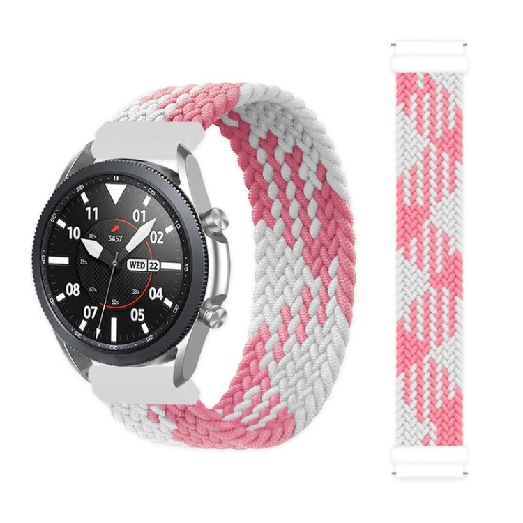 삼성 갤럭시 워치 액티브 / 액티브2 40mm / 액티브2 44mm용 조절 가능한 나일론 꼬임 탄력 교체 스트랩 시계줄, 125mm, 135mm, 145mm, 155mm