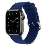 대나무 조인트 실리콘 교체용 스트랩 시계 밴드, Apple Watch 시리즈 7 41mm / & 6 & SE & 5 & 4 40mm용, Apple Watch 시리즈 7 45mm / & 6 & SE & 5 & 4 44mm용