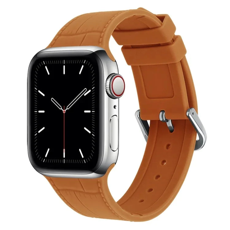대나무 조인트 실리콘 교체용 스트랩 시계 밴드, Apple Watch 시리즈 7 41mm / & 6 & SE & 5 & 4 40mm용, Apple Watch 시리즈 7 45mm / & 6 & SE & 5 & 4 44mm용