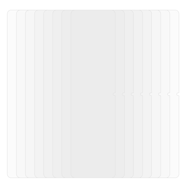 25 PCS Full Screen HD PET Screen Protector, For Samsung Galaxy Tab S7 FE (25 PCS)